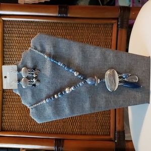 Chico's Necklace and Earrings set